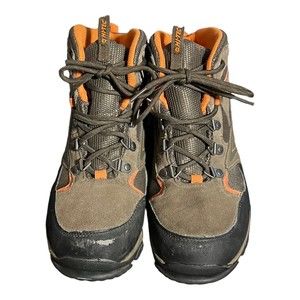 Hi Tech Nepal Water Proof JR Tan/Orange Outdoor Hiking Boots Women’s Size  6